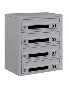 Почтовый ящик секционный steelbox Е2-04.D (RAL 7035) 22040104 фото