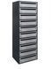 Почтовый ящик секционный steelbox Е2-10.F (RAL 7016)/50 шт 22120205 фото 1
