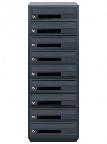 Поштова скринька секційна steelbox Е1-09.C (RAL 7016) 21090203 фото