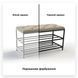 Банкетка для взуття Женева-1 80 см велюр бежевий 3-0-9005 4010140103000 фото 7