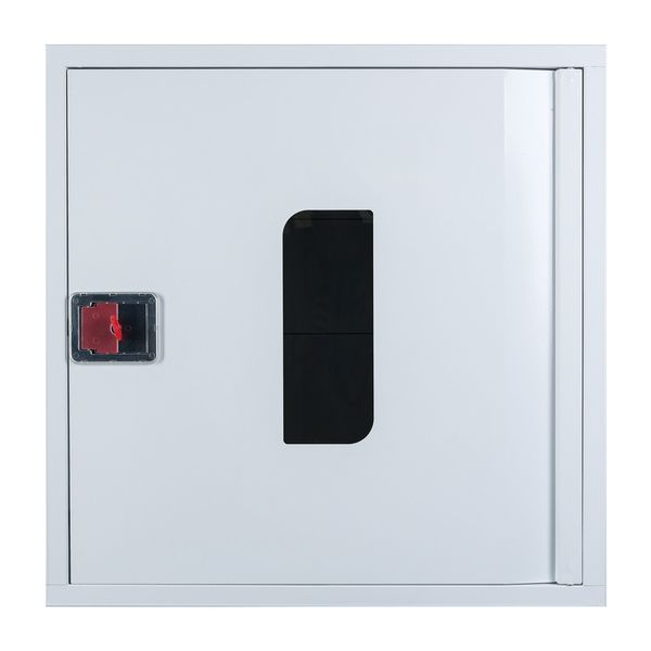 Шкаф пожарный steelbox ШП-В 60/60 (RAL 9003) (встроенный, без задней стенки, белый, 600х600х230 мм) 33060612 фото