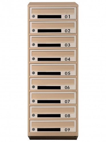 Поштова скринька секційна steelbox Е1-09.D (RAL 1001/1015) 21090304 фото