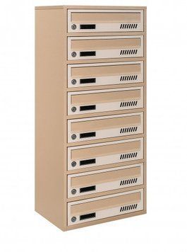 Поштова скринька секційна steelbox Е2-08.А (RAL 1001/1015) 22080301 фото