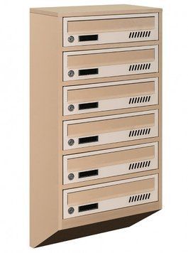 Поштова скринька секційна steelbox Е1-06.А (RAL 1001/1015) 21060301 фото