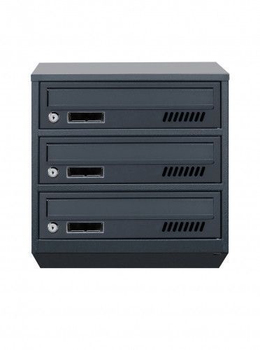 Поштова скринька секційна steelbox Е1-03.А (RAL 7016) 21030201 фото