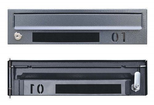 Поштова скринька секційна steelbox Е1-03.D (RAL 7016) 21030204 фото