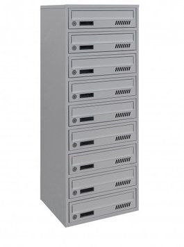 Поштова скринька секційна steelbox Е2-09.А (RAL 7035) 22090101 фото