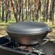 Сковорода WOK-08КС чавунна з кришкою-сковородою гриль 8л 4827005592301 фото 6