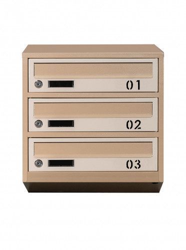 Поштова скринька секційна steelbox Е1-03.B (RAL 1001/1015) 21030302 фото