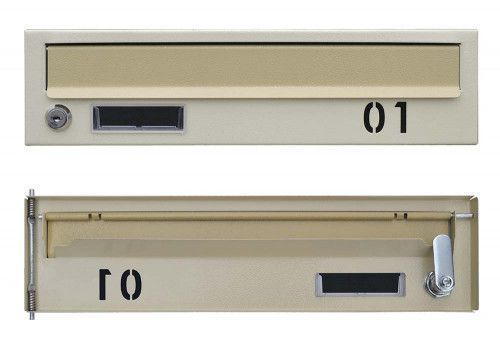 Поштова скринька секційна steelbox Е1-10.B (RAL 1001/1015) 21100302 фото