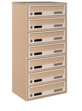 Почтовый ящик секционный steelbox Е2-07.А (RAL 1001/1015) 22070301 фото