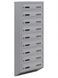 Поштова скринька секційна steelbox Е1-09.А (RAL 7035) 21090101 фото 1