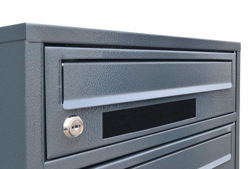 Поштова скринька секційна steelbox Е1-07.C (RAL 7016) 21070203 фото