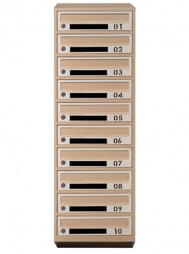Поштова скринька секційна steelbox Е1-10.D (RAL 1001/1015) 21100304 фото