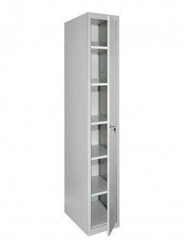 Шкаф хозяйственный металлический steelbox ШГМ 6/30/1 (180х30х50) 11300106 фото