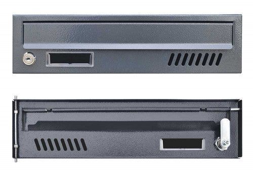 Поштова скринька секційна steelbox Е1-04.А (RAL 7016) 21040201 фото