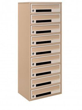 Почтовый ящик секционный steelbox Е2-09.C (RAL 1001/1015) 22090303 фото