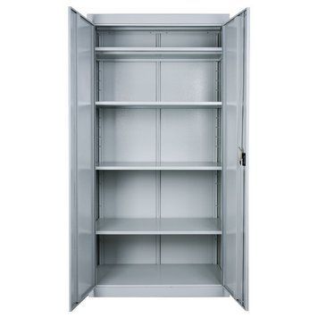 Шафа архівна металева steelbox ШБМ 18 (1800х600х390х0.5)/10 шт 15180604/Г1 фото