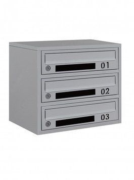 Почтовый ящик секционный steelbox Е2-03.D (RAL 7035) 22030104 фото