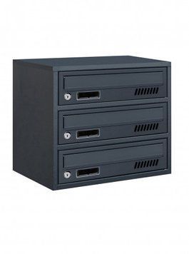 Почтовый ящик секционный steelbox Е2-03.А (RAL 7016) 22030201 фото