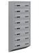 Поштова скринька секційна steelbox Е1-08.А (RAL 7035) 21080101 фото 1