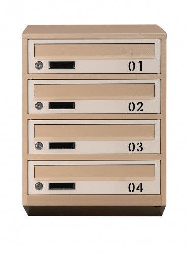 Почтовый ящик секционный steelbox Е1-04.B (RAL 1001/1015) 21040302 фото