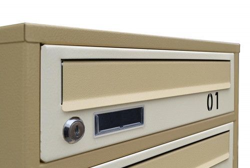 Почтовый ящик секционный steelbox Е2-06.B (RAL 1001/1015) 22060302 фото