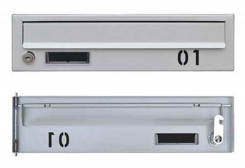 Поштова скринька секційна steelbox Е1-09.B (RAL 7035) 21090102 фото