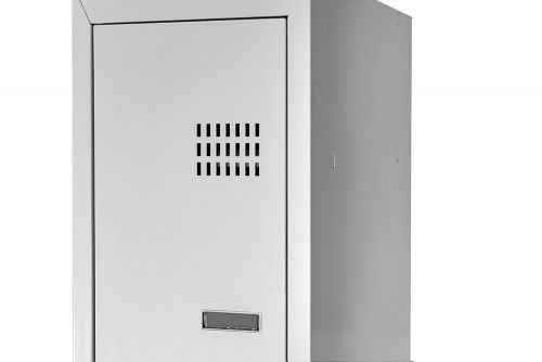 Шафа металева для одягу однорівнева steelbox ШОМ 1/30/1 (180х30х50) 1300100 фото