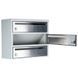 Почтовый ящик секционный steelbox Е1-08.F (RAL 7035) 21080105 фото 3
