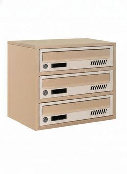 Почтовый ящик секционный steelbox Е2-03.А (RAL 1001/1015) 22030301 фото