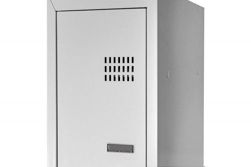 Шкаф металлический для одежды одноуровневый steelbox ШОМ 1/30/4 (180х120х50) 1300400 фото