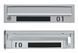 Почтовый ящик секционный steelbox Е2-10.D (RAL 7035)/50 шт 22120104 фото 5