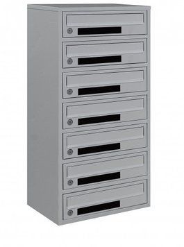 Почтовый ящик секционный steelbox Е2-07.C (RAL 7035) 22070103 фото