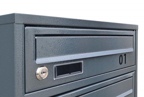 Поштова скринька секційна steelbox Е1-05.B (RAL 7016) 21050202 фото