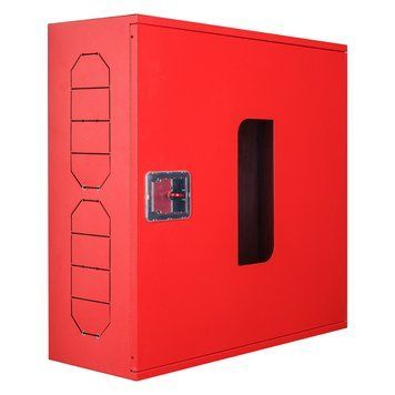 Шафа пожежна steelbox ШП-НС 60/60 (RAL 3020) (навісна, із задньою стінкою, червона, 600х600х230 мм) 32060611 фото