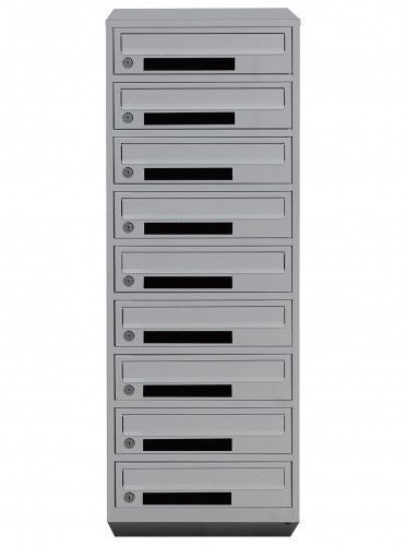Поштова скринька секційна steelbox Е1-09.C (RAL 7035) 21090103 фото