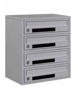Почтовый ящик секционный steelbox Е2-04.C (RAL 7035) 22040103 фото
