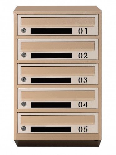 Поштова скринька секційна steelbox Е1-05.D (RAL 1001/1015) 21050304 фото