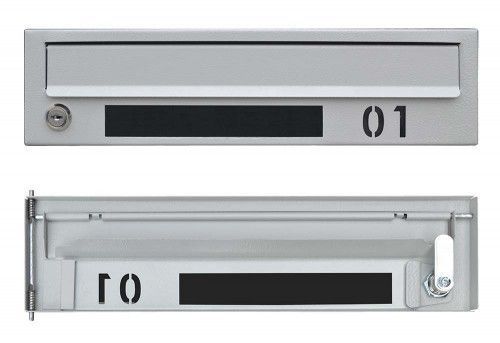 Поштова скринька секційна steelbox Е1-09.D (RAL 7035) 21090104 фото