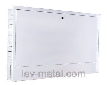 Шкаф коллекторный внутренний ШКВ05 (970х580х110) белый 11502900 фото