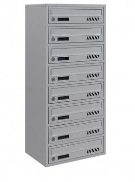 Почтовый ящик секционный steelbox Е2-08.А (RAL 7035) 22080101 фото