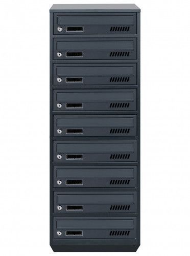 Поштова скринька секційна steelbox Е1-09.А (RAL 7016) 21090201 фото